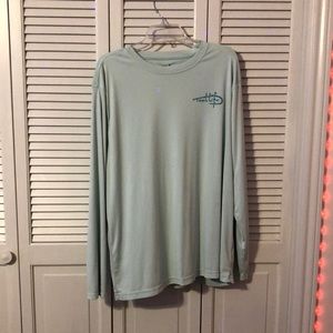 Men’s reel life long sleeve fishing shirt